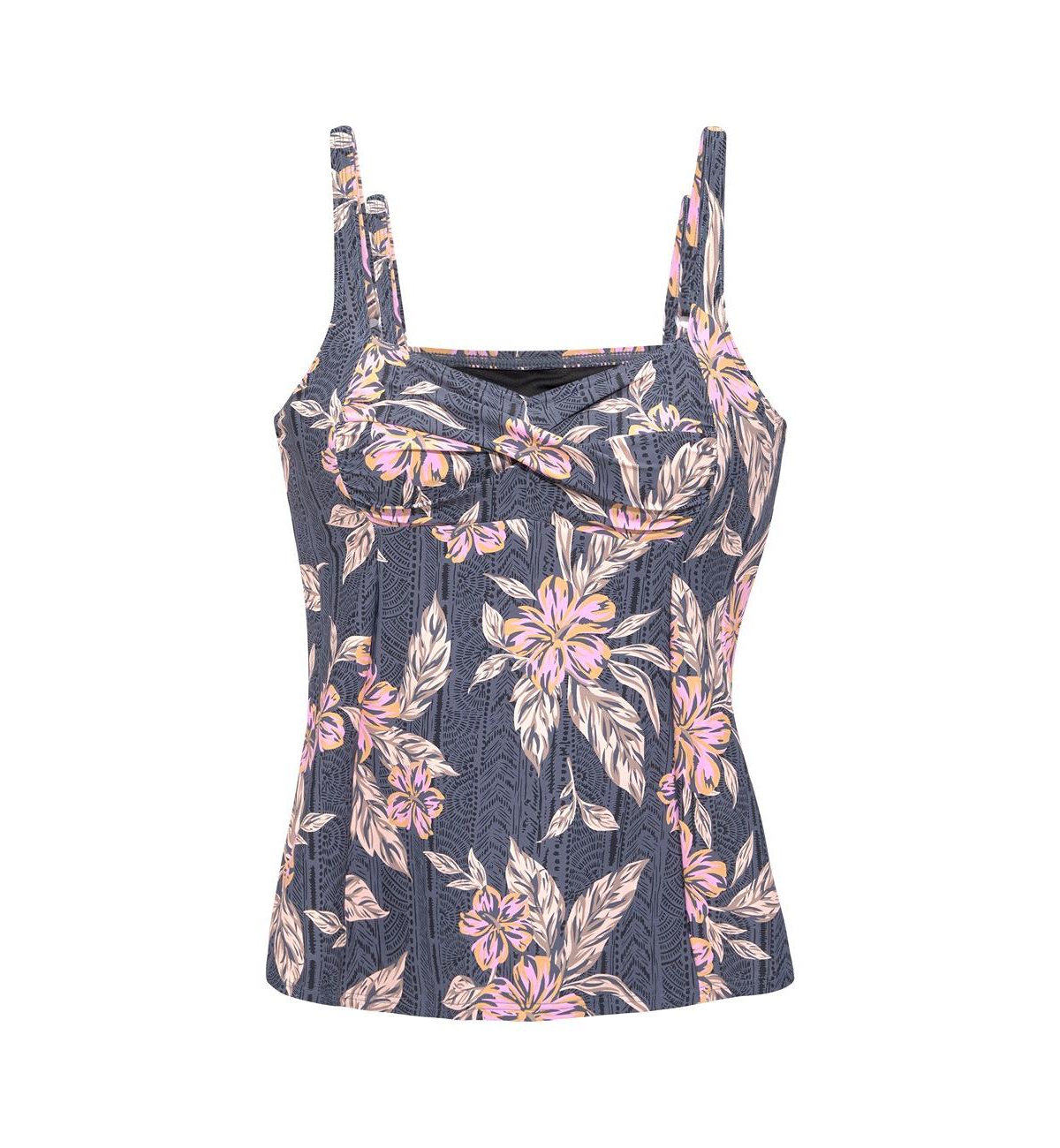 Lascana Women's Mix Print Underwire Tankini Swimsuit Top