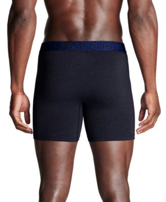 Men's 3-Pack Performance Solid 6" Boxer Briefs