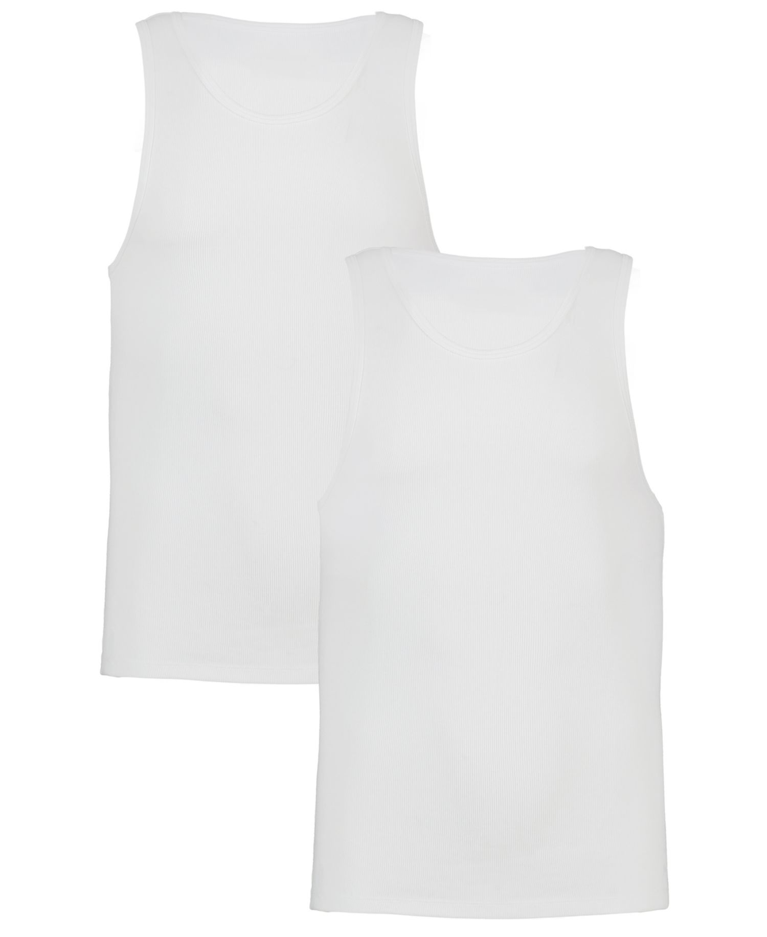 Men's 2pk. Ribbed Performance Tank Tops