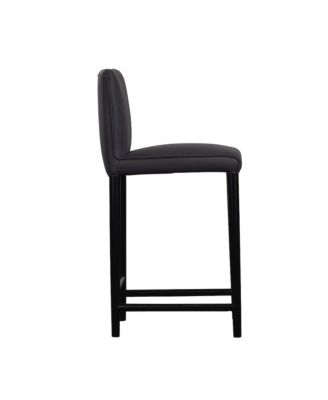 Rigel Full-Grain Leather Counter Chair