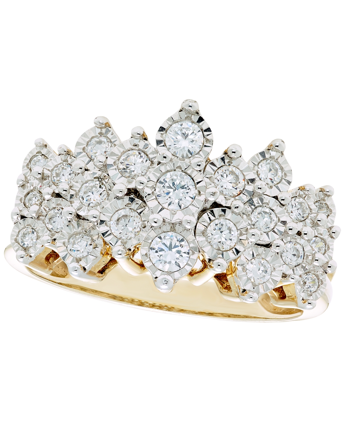 Macy's Diamond Ring (1/2 ct. t.w.) in 10k Yellow Gold