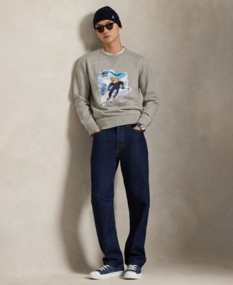 Men's Bear Long-Sleeve Sweatshirt