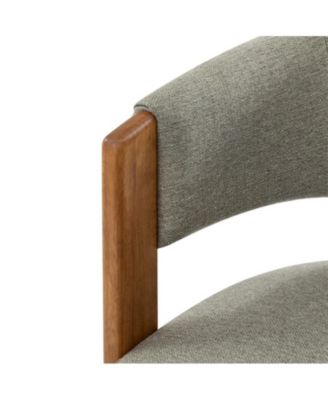 Single piece Fabric Rainer Armchair