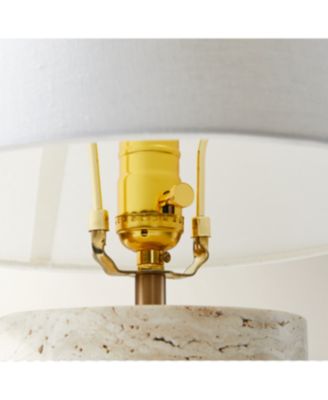 Arden Travertine Table Lamp