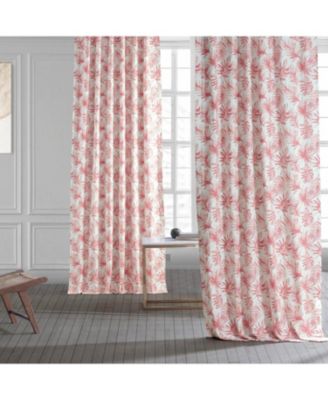 Artemis Floral Printed Cotton Room Darkening Curtain