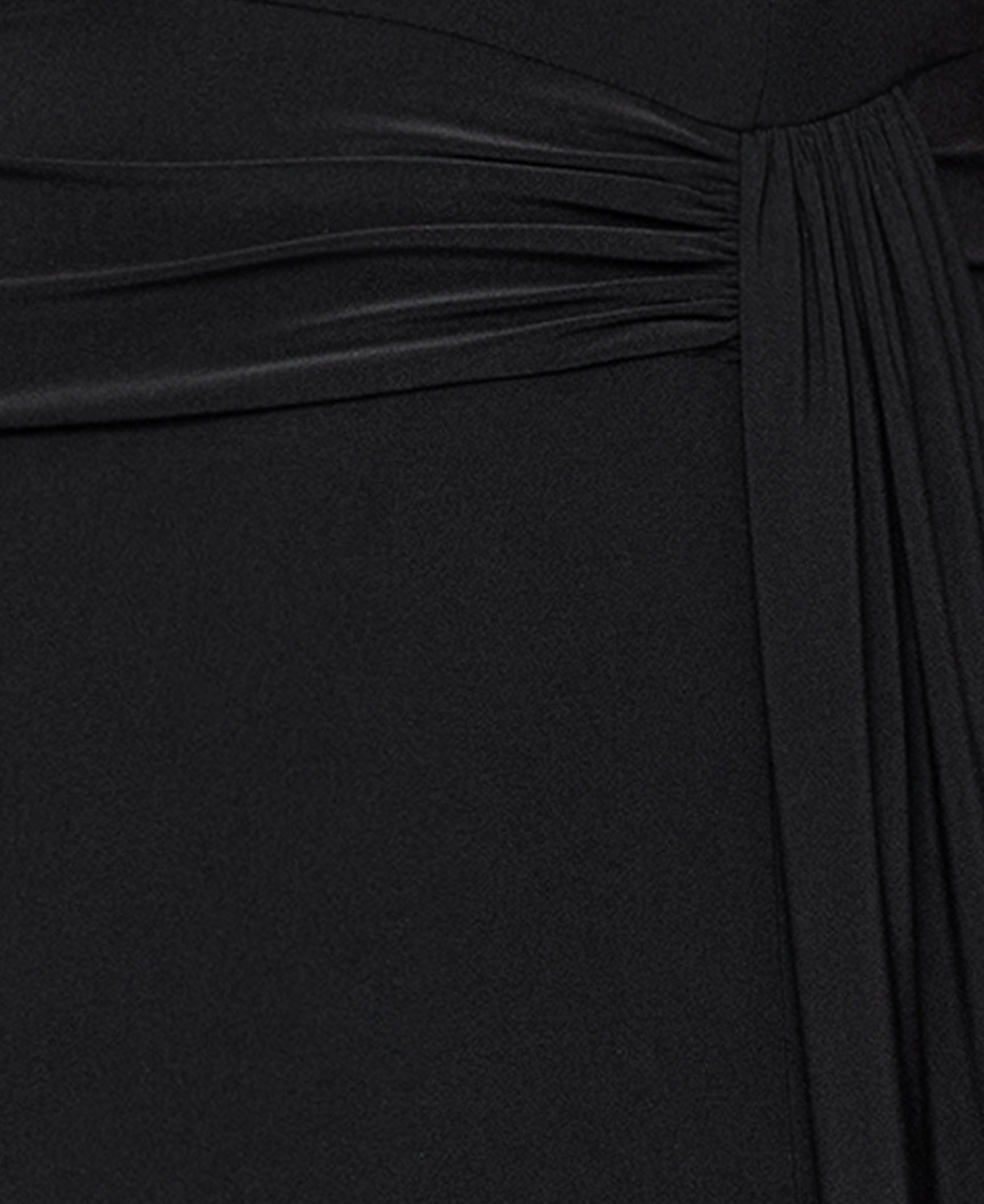 Xscape Women's Halter Neck Jewel Straps Long Dress In Black