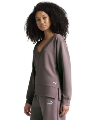 Women's Essential V-Neck Sweatshirt