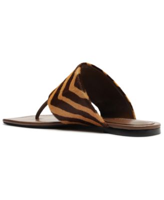 Women's Martha Square Toe Flat Sandals