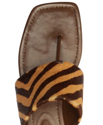 Women's Martha Square Toe Flat Sandals