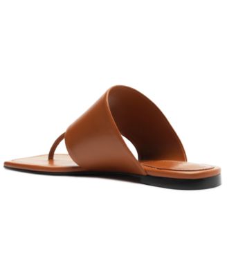 Women's Martha Square Toe Flat Sandals