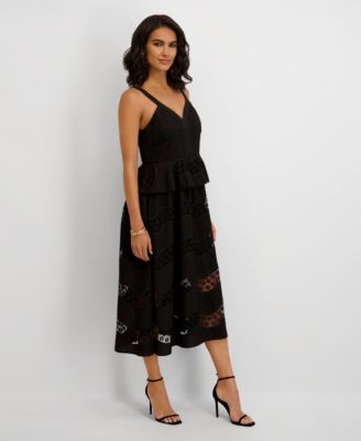 Women's Embroidered Sweetheart Dress