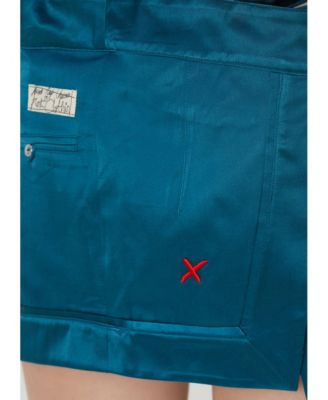 Women's Pure Silk Half-Pleated Super Mini Skirt