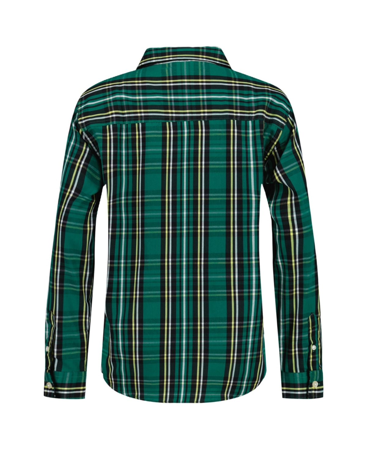 Nautica Boy's 8-20 Plaid Long-Sleeve Shirt