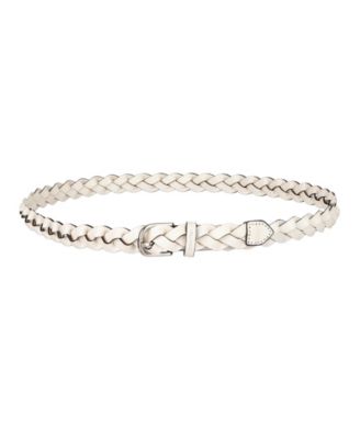 Women's Two Pack - Skinny Braid and Harness Buckle Belt Set