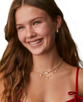 Cubic Zirconia Cailin Delicate Strand Necklace