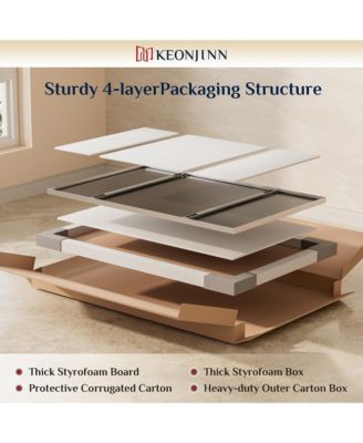 Inch Brushed Nickel Bathroom Vanity Mirror Metal Framed Over Sink Wall Mirror Horizontal/Vertical