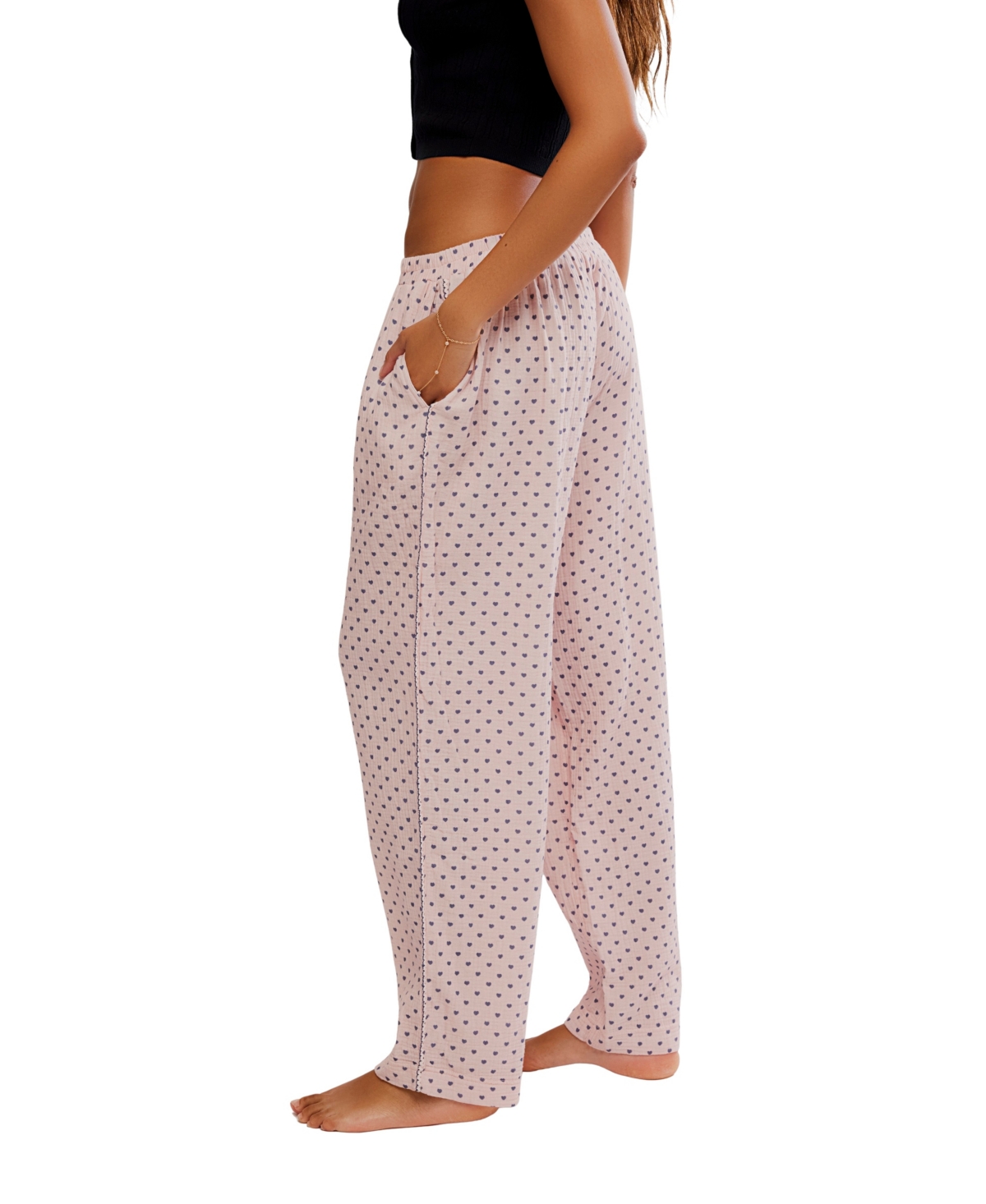 Free People Women's Be Mine Printed Pants