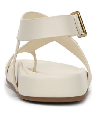 Blair Toe Loop Round Toe Buckle Flat Sandals