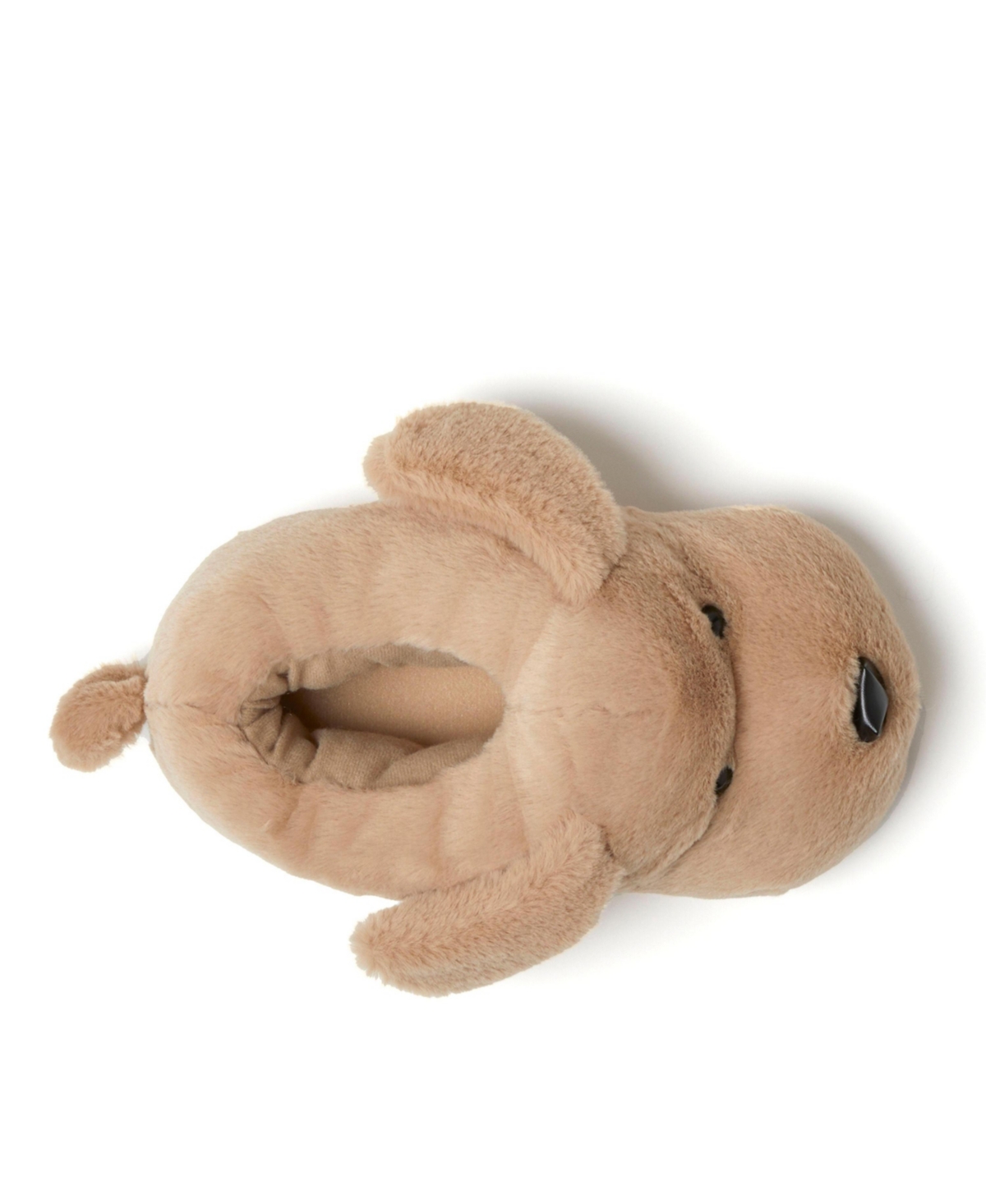 Dearfoams Cozyfoams Women's Overstuffed Bear Closed Back Slipper