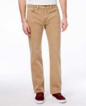 Tan/Beige 514 Straight Fit Levis Jeans for Men - Macy's