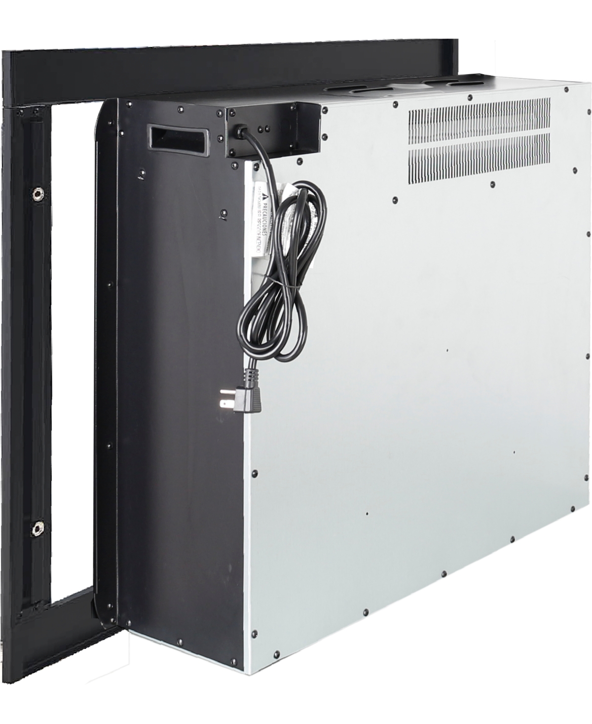 Flynama 28inch Infrared Electric Fireplace Insert, Touch Panel Home Decor Heater, Smokeless Firebox