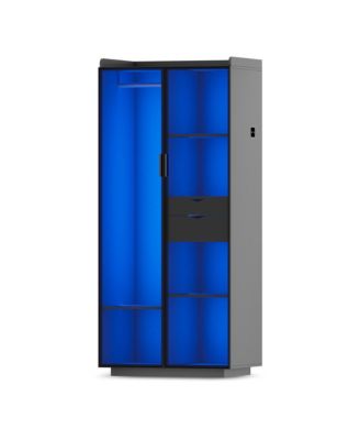 2-Door Wardrobe with LED Lights, Ample Storage, Stylish & Functional
