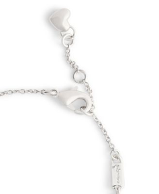 Faux Stone Signature Coach Name Plate Bracelet