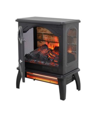 18 inch 3D Flame Electric Infrared Quartz Fireplace Stove with remote control