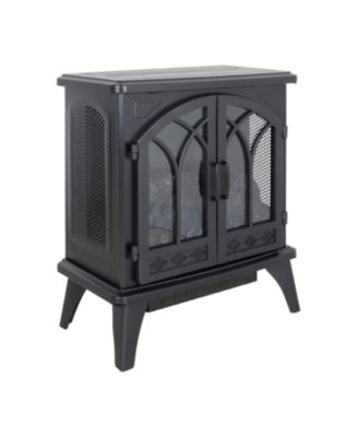 24 inch 3D  Flame Electric Infrared Quartz Fireplace Stove with remote control