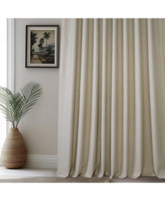 Vienna Basic Solid Curtains (2 Panel) Blackout Curtains For Bedroom & Living Room Curtains