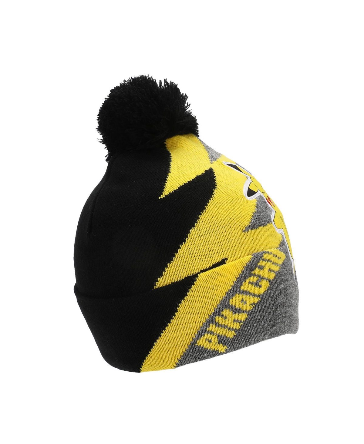 Pokemon Pikachu Thunderbolt Youth 2-Piece Knit Beanie & Gloves Set