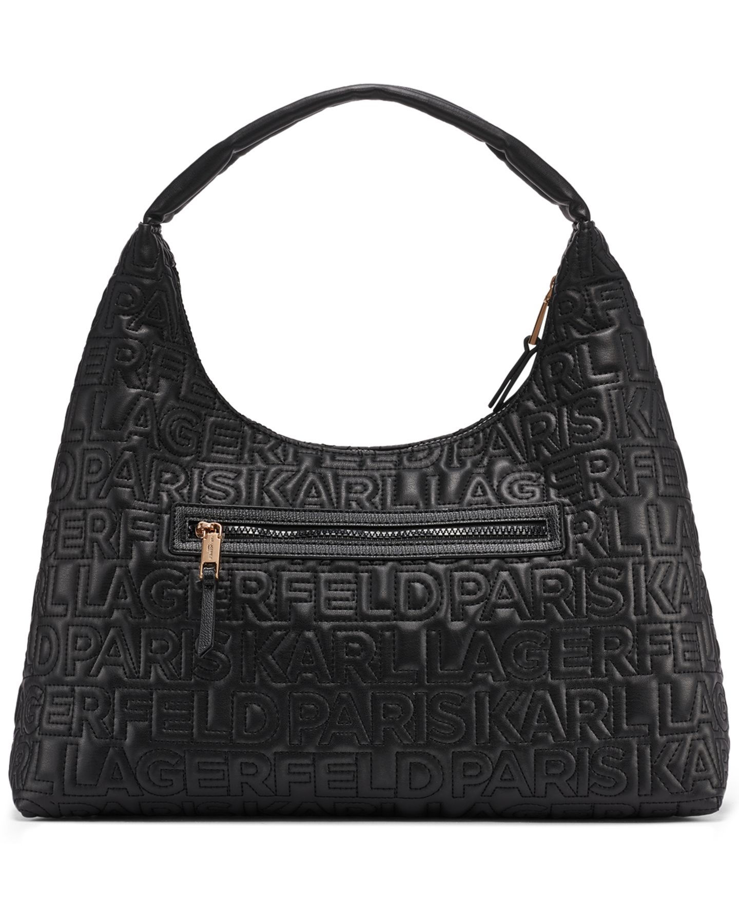 Женская сумка KARL LAGERFELD PARIS Voyage Large Hobo, цвет: Чёрный разноцветный — фото 2