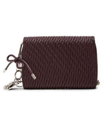 Boxed Carina Matelass&eacute; Crossbody Wallet