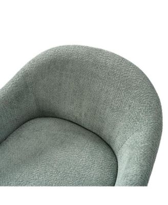 Augus Modern Boucle Armchair Chair with Adjustable Feet