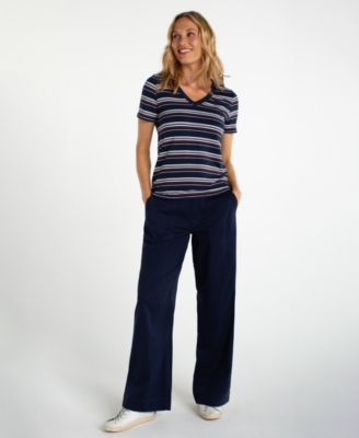 Women's Short-Sleeve V-Neck T-Shirt