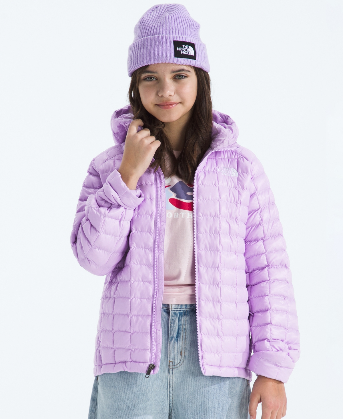 The North Face Boys and Girls Xs-xxl Hooded Zip-Up Jacket