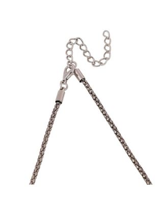 Women's The Teardrop-Halo Collar Necklace - Space Grey