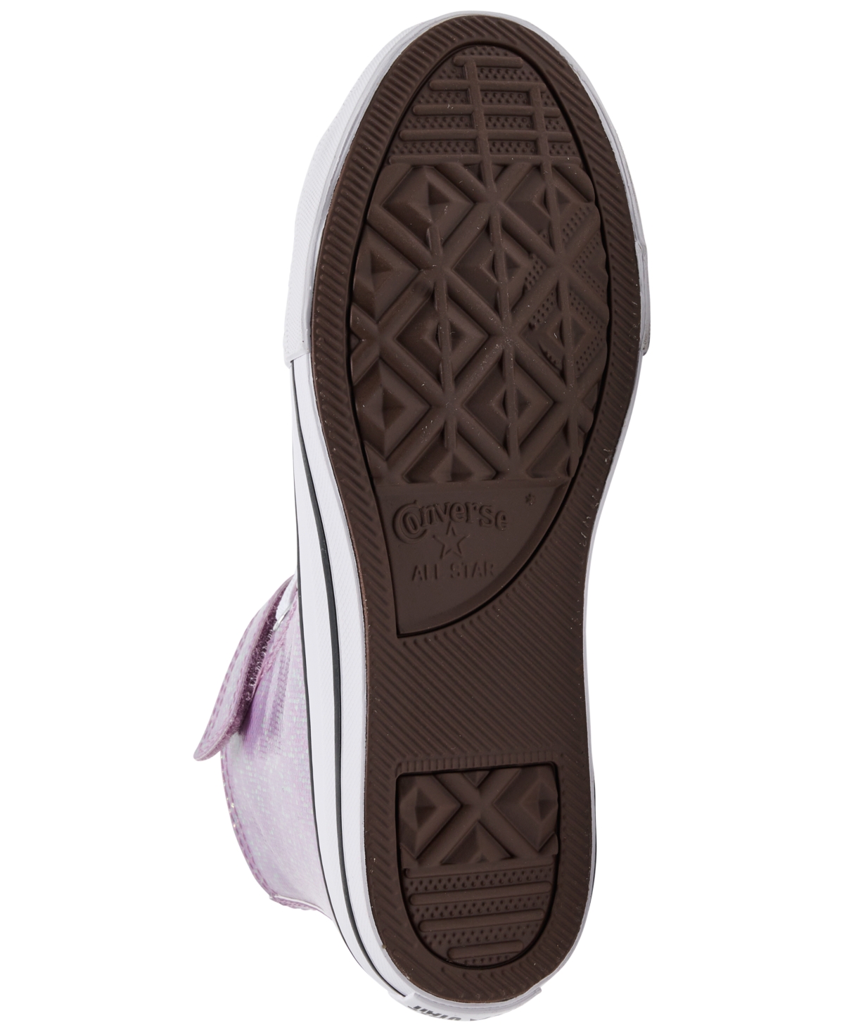 Converse Little Girls Chuck Taylor All Star Glitter Casual Sneakers From Finish Line In Multi