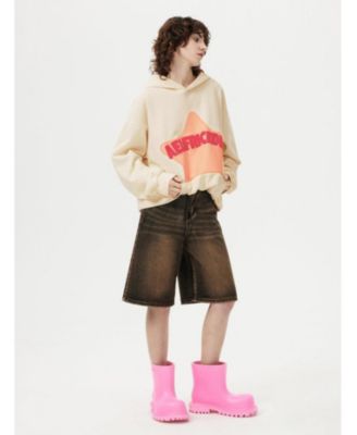 Women's Vintage Embroidery Eden Star Pullover Hoodie