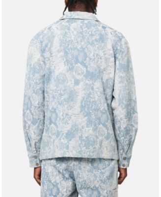Men's Denim Jacquard Jacket