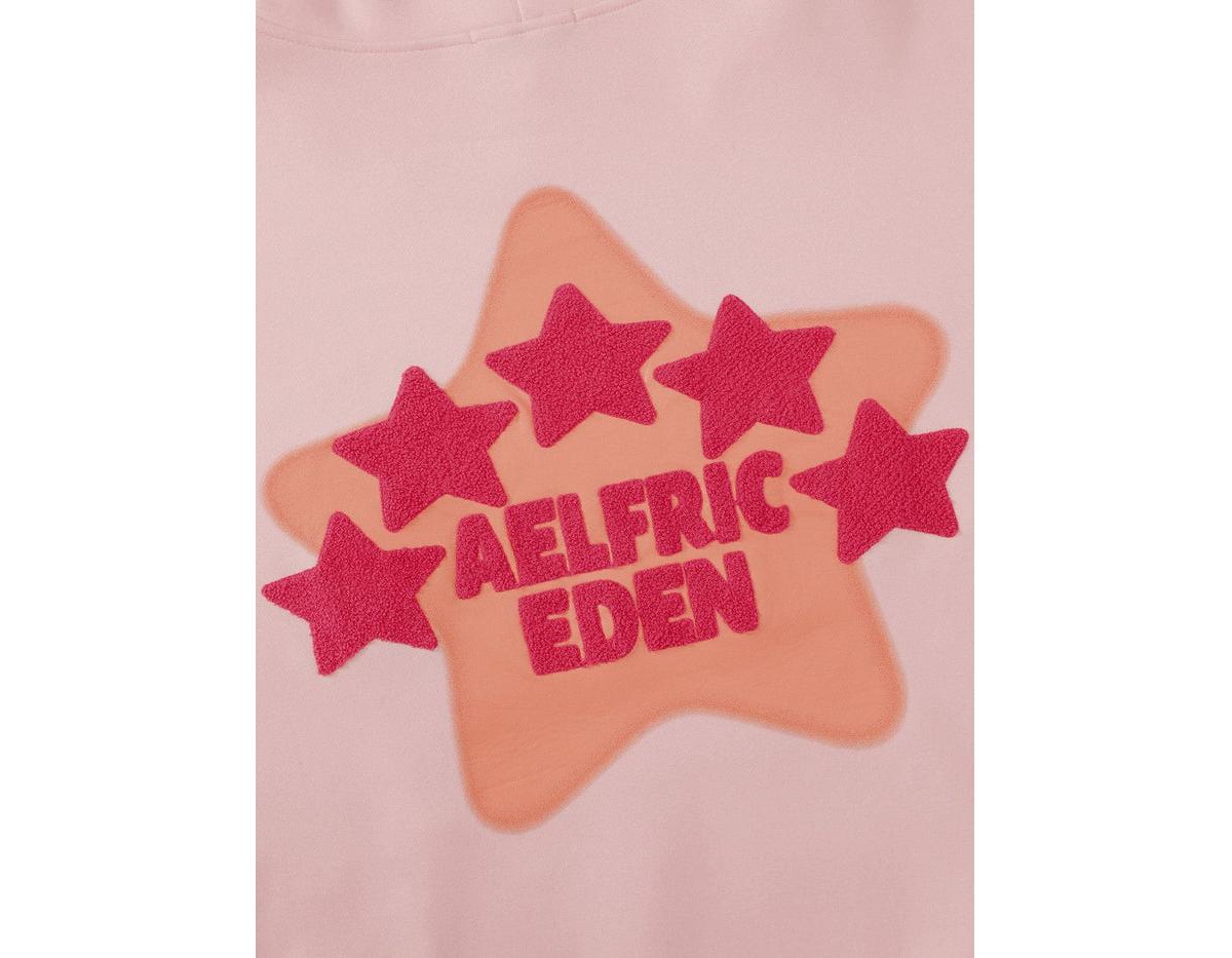 Aelfric Eden Women's Vintage Embroidery Star Pullover Hoodie