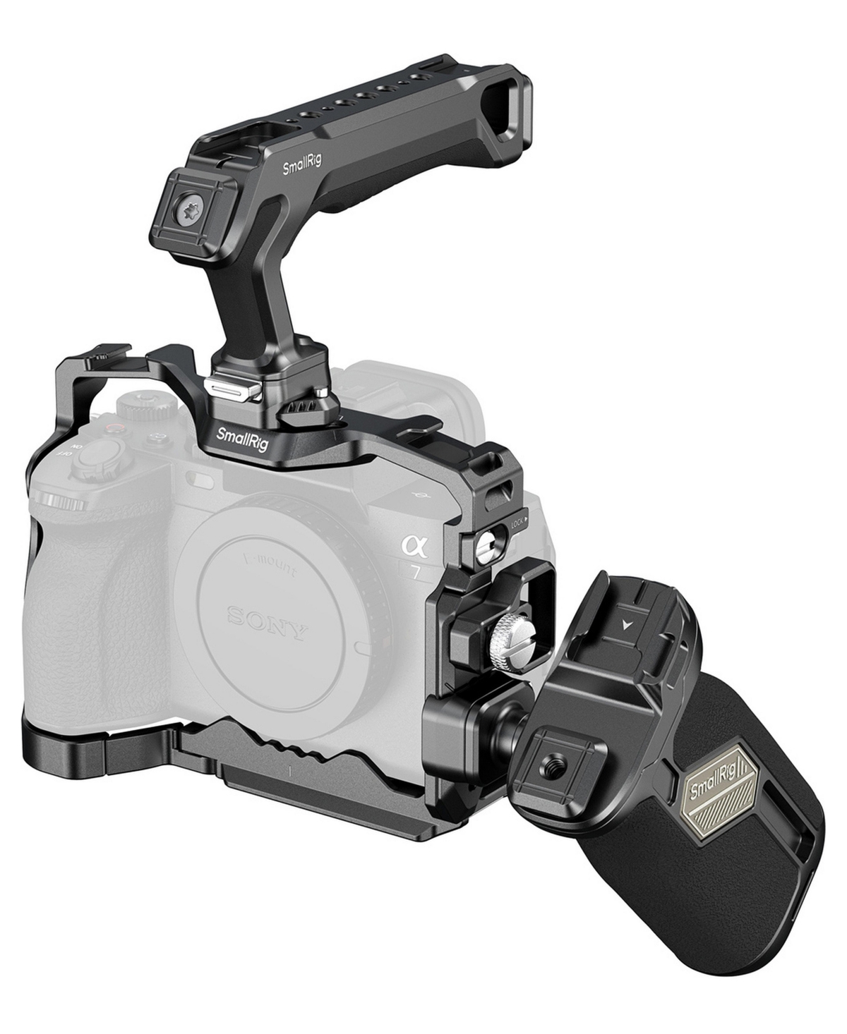 SmallRig HawkLock Advanced Edition Cage Kit for Sony Alpha 7 V, 7R V, 7 Iv, 7S Iii Cameras