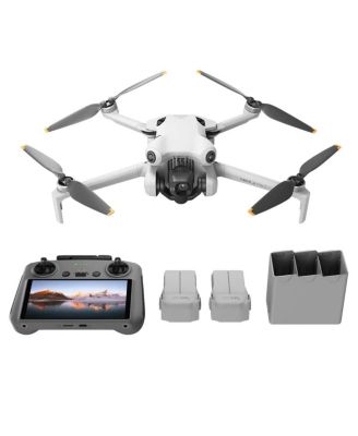 DJI Mini 4 Pro Fly More Combo with DJI RC 2 (Screen Remote Controller), Folding Mini-Drone with 4K HDR Video Camera for Adults, Under 0.549