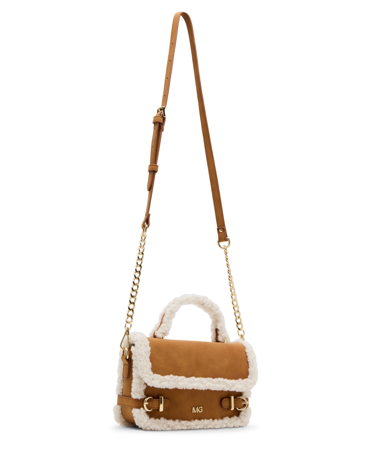 Madden Girl Adarcyn Small Satchel Bag In Brown
