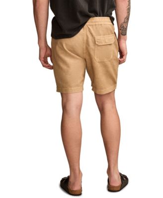 Men's 7" Linen Pull-On Shorts