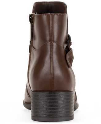 Women's Rubyyy Almond Toe Belt Booties, Macy's Exclusive