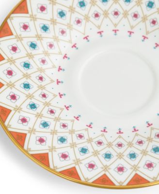 Wonderlust  Peony Diamond  Teacup & Saucer 