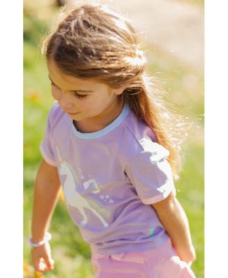 Toddler Girls Rainbow Unicorn T-Shirt