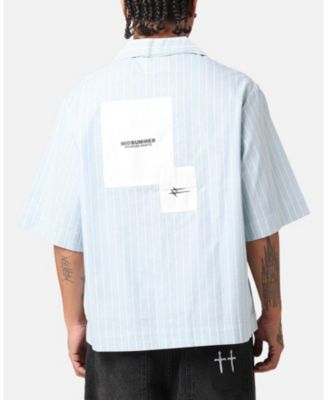 Men's Studio Cropped Button Up Shirts.
