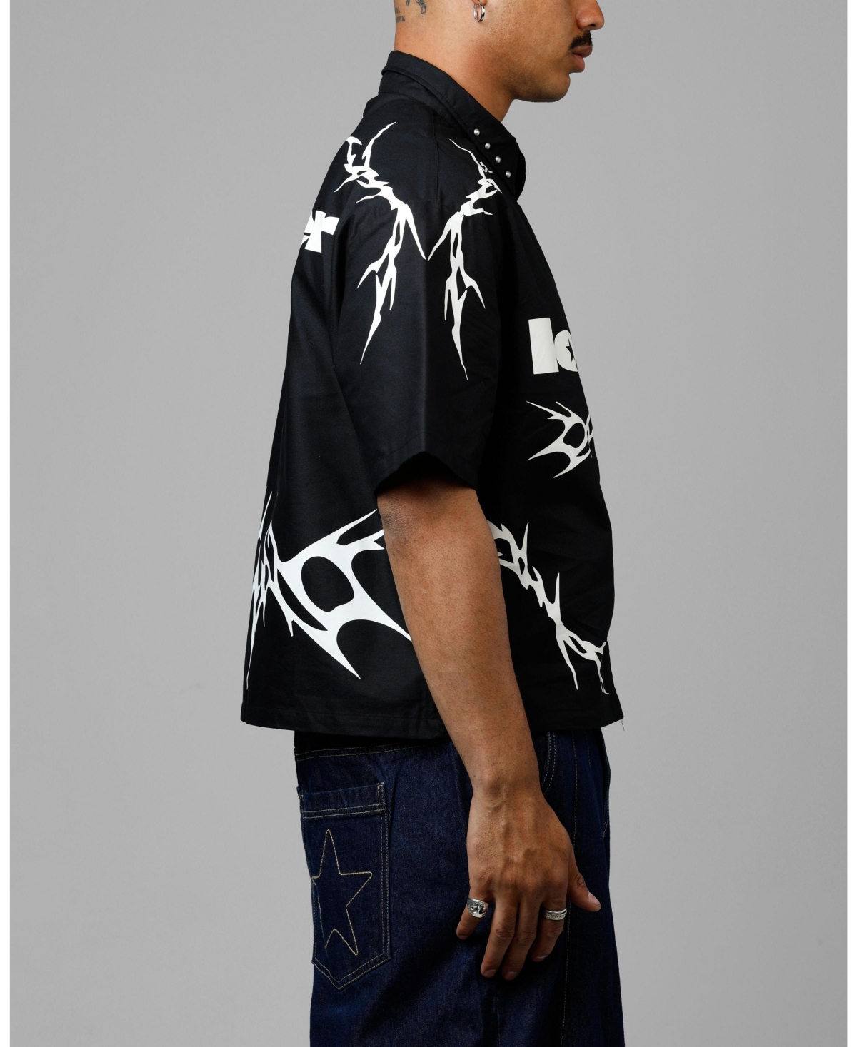 Loiter Men's Cyber Zip V2 Shirt